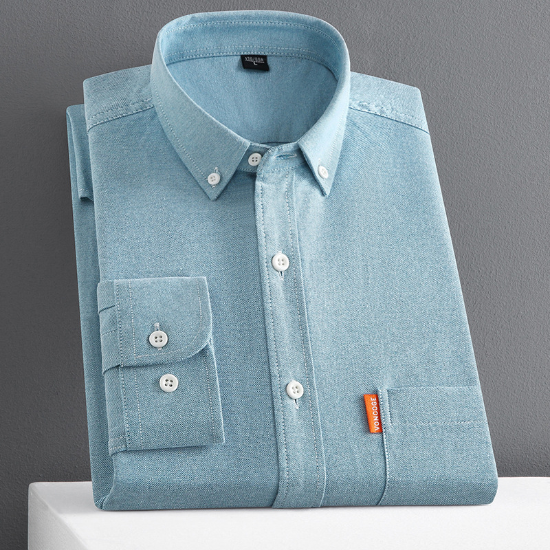 白衬衫男短袖职业/衬衫/高级定制polo衫/衬衣男款七分袖/衬衫男士长袖休闲细节图