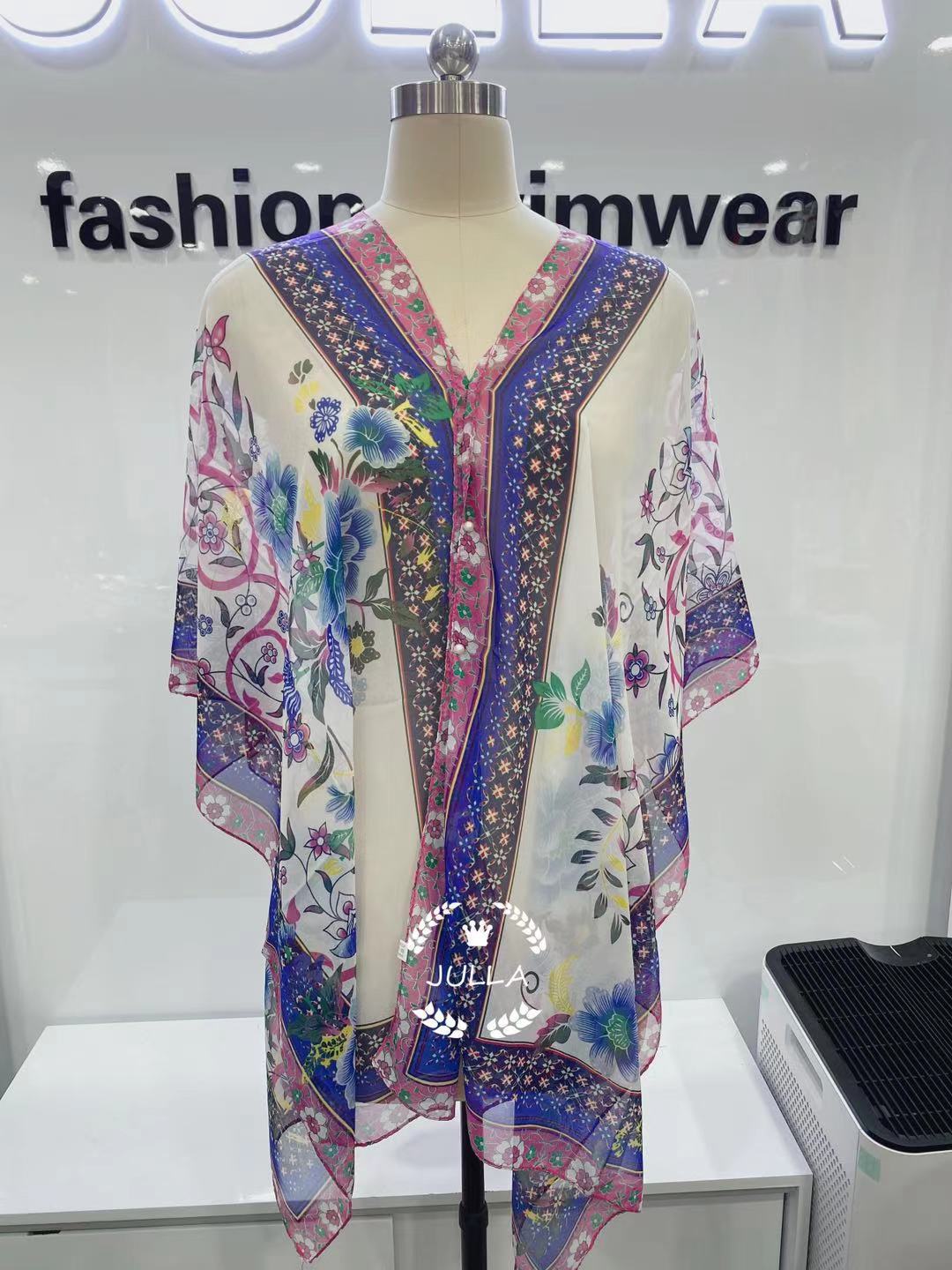 Beach Clothes Foreign Trade Bohemia Vintage Printed Pearl Buckle Towel Hundreds Of Prints To Choose From Item Picture
