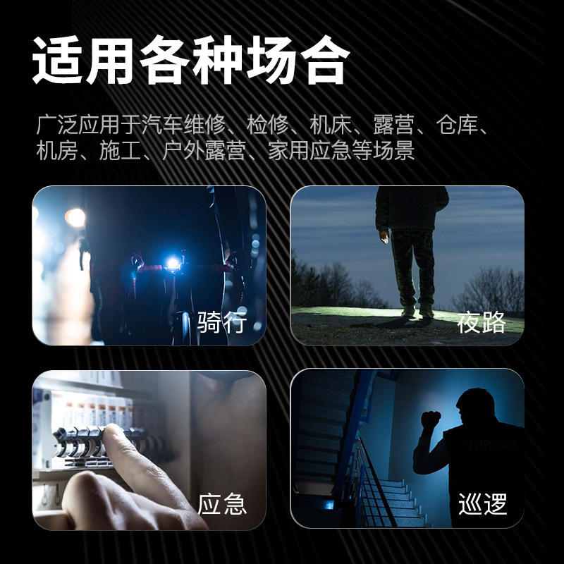 手电筒、手握式电筒实物图