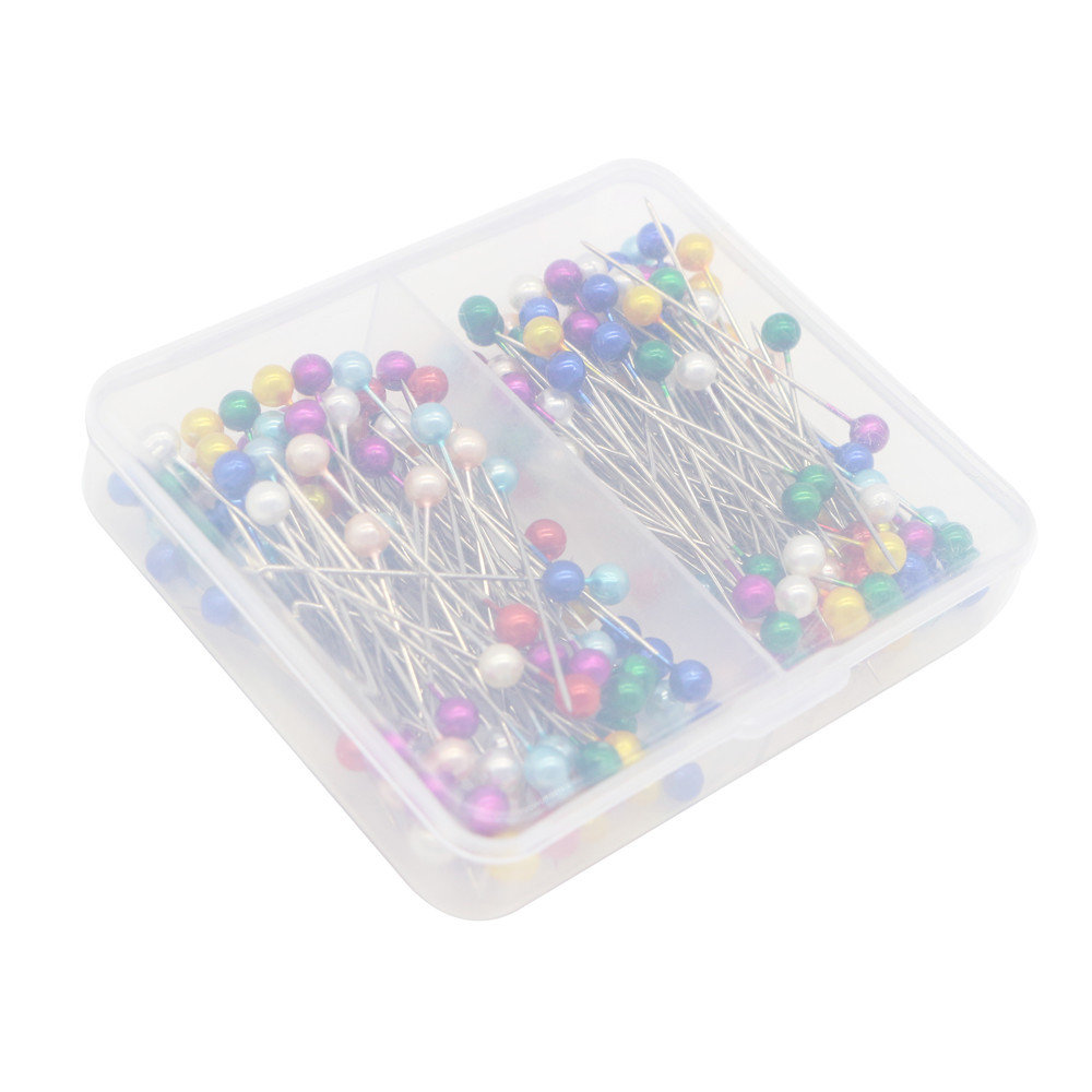 Amazon 200 caja de doble compartimento color pearl needle 38mm largo traje de costura pearl needle Application Scenario