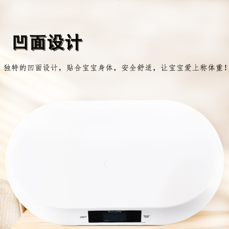 Foreign Trade Hot Selling Electronic Scale 20Kg Measuring Instrument Small Portable Baby Scale details Picture