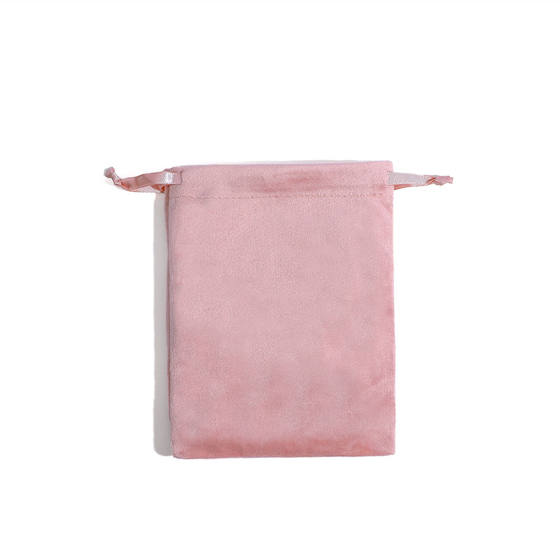 Velvet square and round drawstring velvet bags in stock, jewelry storage bags, drawstring jewelry packaging bags wholesale Item Picture