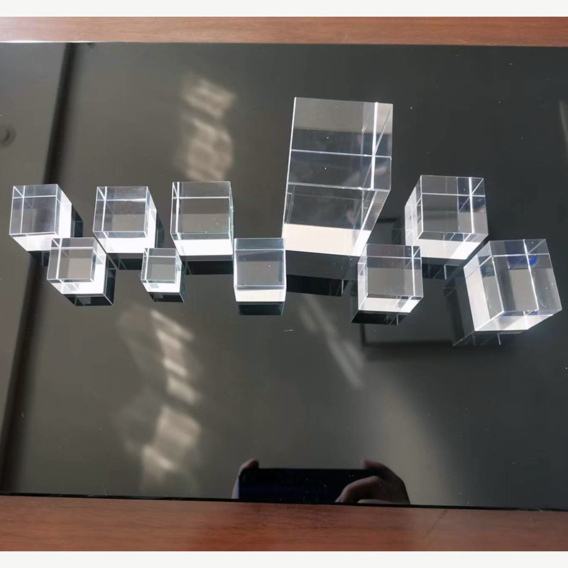 K9水晶方体各种规格水晶玻璃方体厂家直销水晶白胚工艺品摆件图
