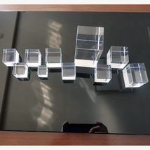 K9水晶方体各种规格水晶玻璃方体厂家直销水晶白胚工艺品摆件