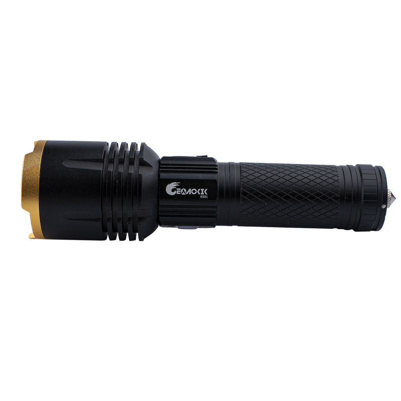 Cross-Border Outdoor P50 Strong Rechargeable Led Search26650 Lithium-Ion Usb Aluminum Alloy Flashlight Application Scenario