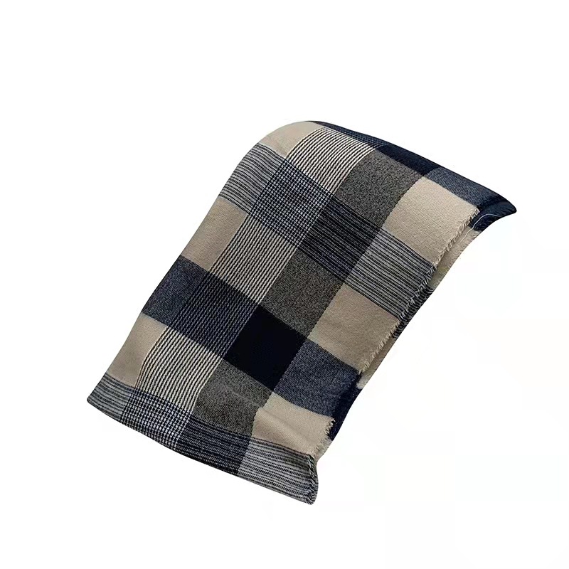 Winter Warm Wear Scarf Female Winter Korean Students All Korean Plaid Scarf Thickened Wholesale Manufacturers Item Picture