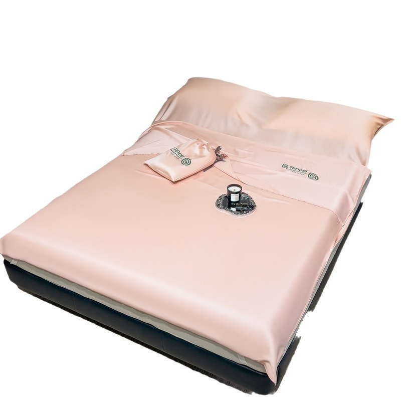 Lenzing Tencel sleeping bag, all-in-one dirt-proof quilt bag for business trips, hotels and travels, summer ice-silk cool quilt sheet Item Picture