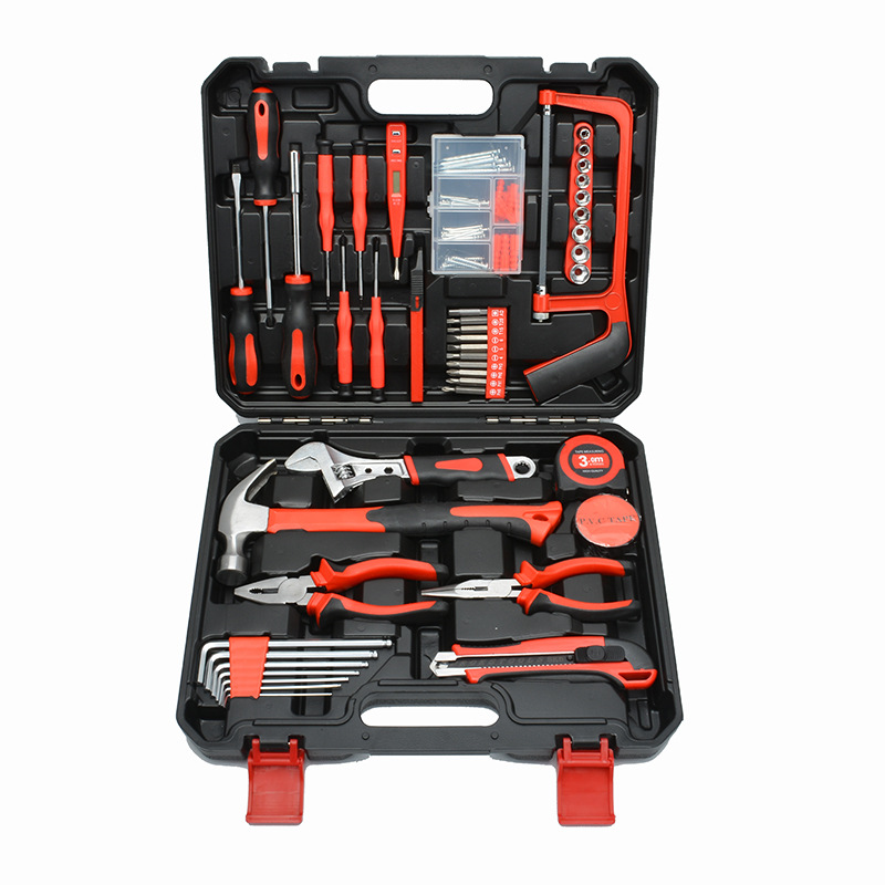 Lichuang 108-piece high-end real estate gift combination tool set Comprehensive household hardware set toolbox Item Picture
