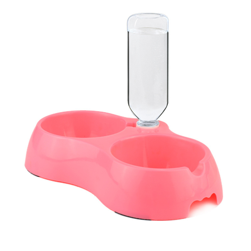 Dog bowl, automatic drinking water, dog supplies, dog food bowl, pet bowl, drinking water, dog bowl, plastic automatic drinking water, pet bowl