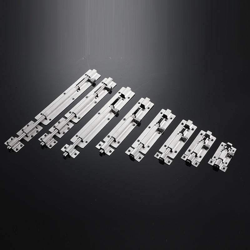 Stainless steel 201 exposed latch door bolt, thickened old-style door with Chinese latch, anti-theft lock for bathroom wooden doors and Windows details Picture