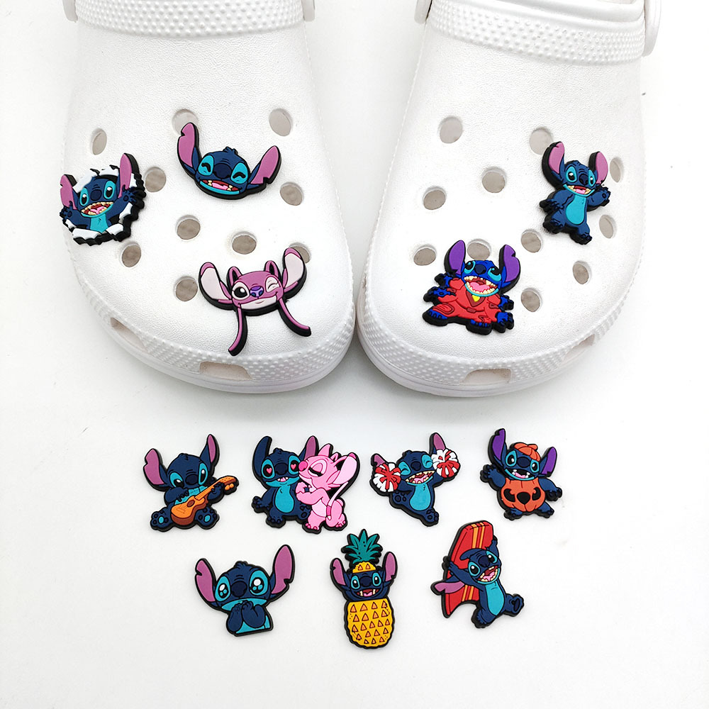 Set [Steedy Series] Cute Crocs Accessories Cartoon Diy Shoes Flower Shoe Buckle Garden Shoe Accessory Buckle Specification drawing