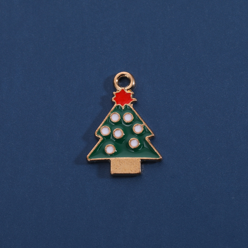 Cross-border new Christmas accessories, Christmas socks, bells, Santa Claus factory wholesale, diy jewelry accessories details Picture