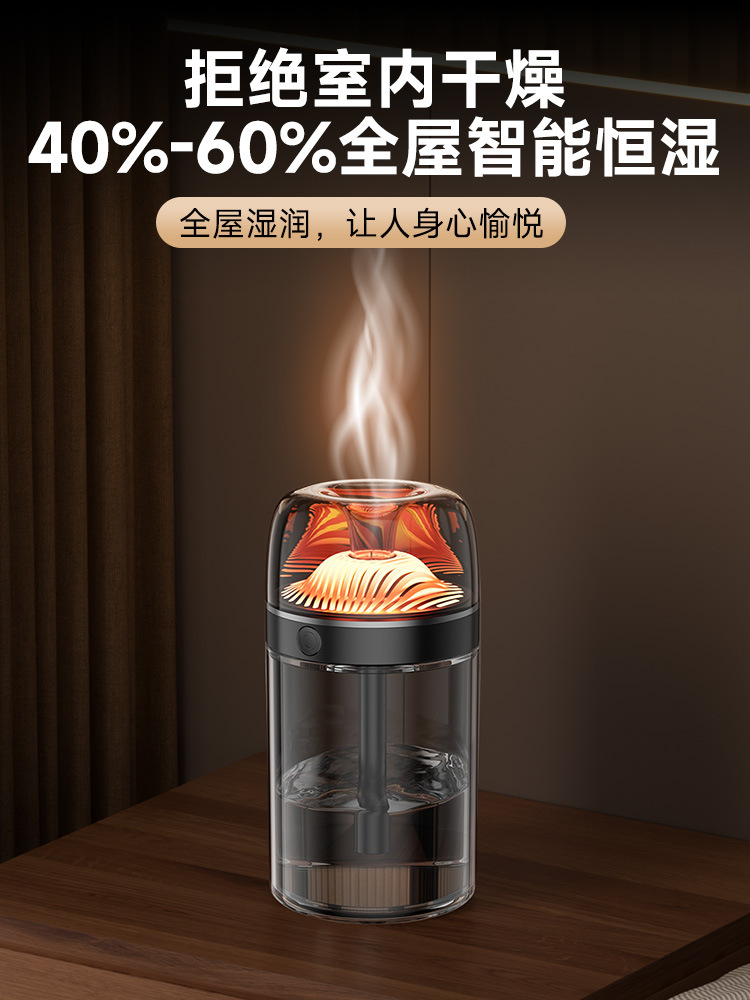 车载加湿器家用usb加湿器卧室轻静音小型办公室桌面加湿器厂家 f详情7
