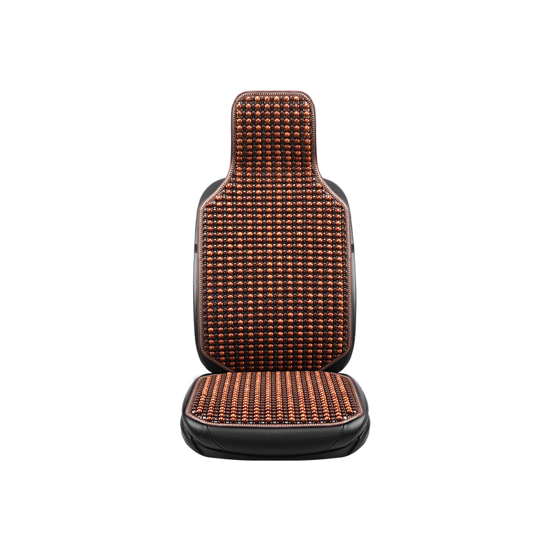Car seat cushion single summer wooden bead square cushion single seat cushion non-binding non-slip breathable rear seat cushion cool cushion Item Picture