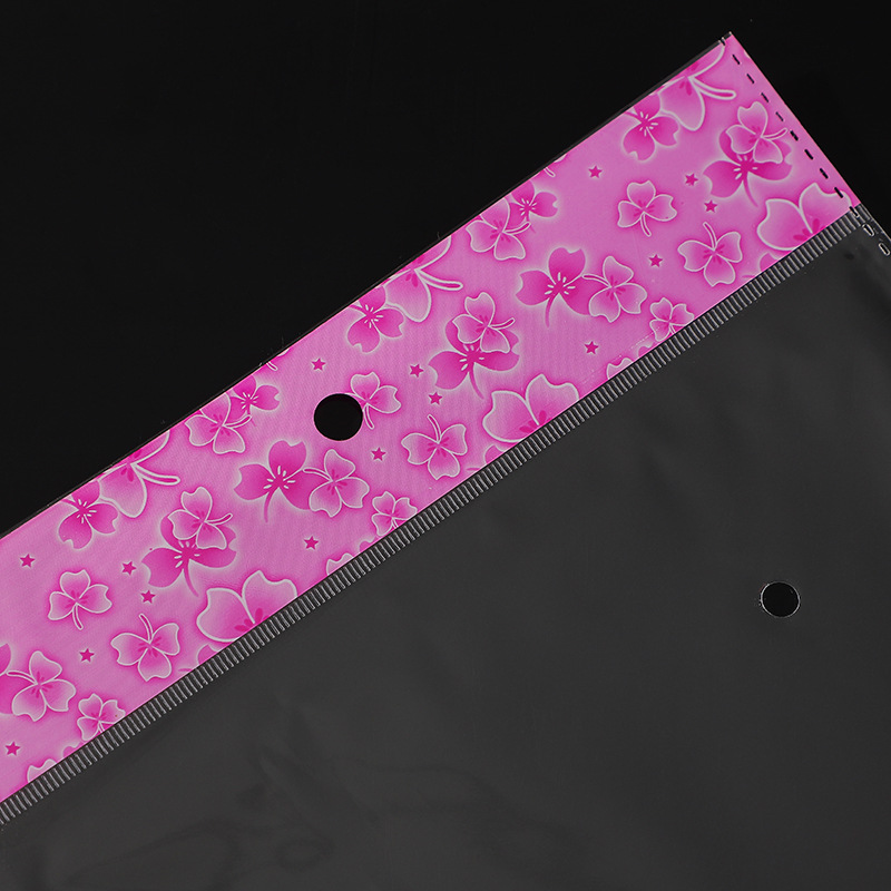 Aircraft Hole Pearl Film Card Head Bag Opp Self-Adhesive Plastic Bag Jewelry Earrings Bag Printed Logo details Picture