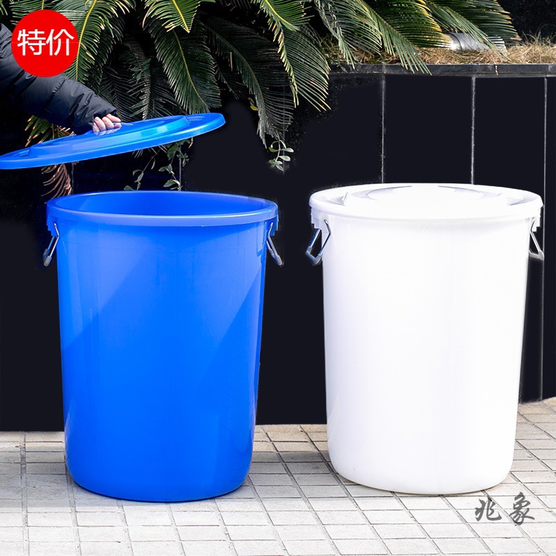 大垃圾桶带盖细节图