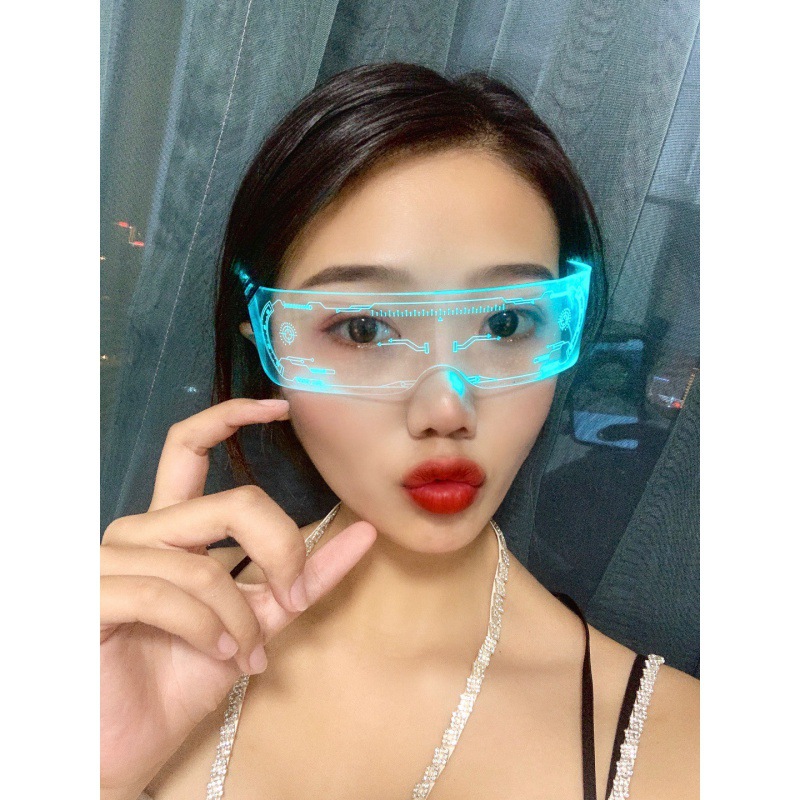 Acrylic Light Glasses Led Technology Dynamic Christmas Halloween Party Bar Dance Item Picture