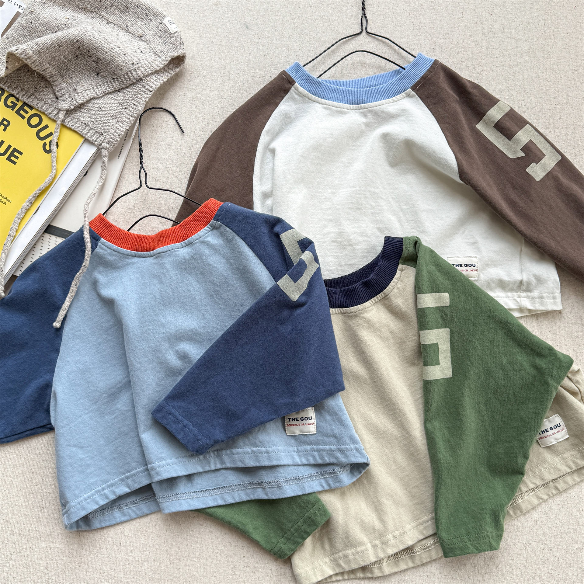 2025秋季湖州织里童装儿童韩版长袖打底衫男童女童秋装T恤6508详情36