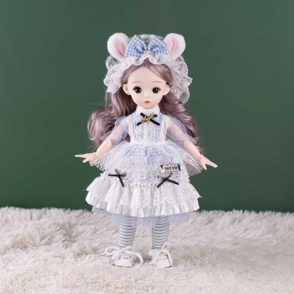 Douyin Internet celebrity 30-centimeter girl Barbie doll, dress-up girl princess playhouse toy doll wholesale Application Scenario
