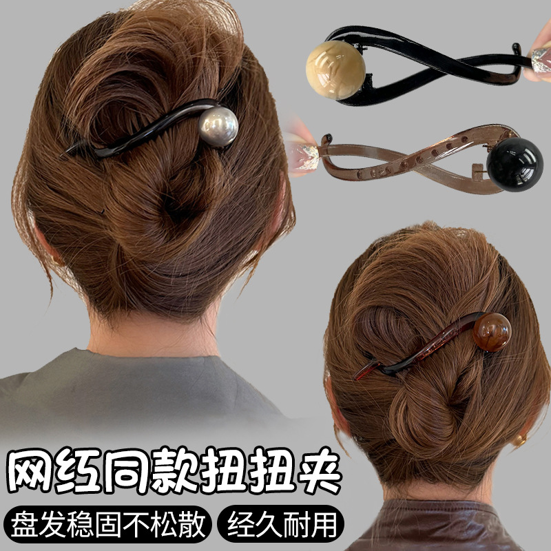 发夹/抓夹/醋酸抓夹/蝴蝶结/抓夹批发产品图