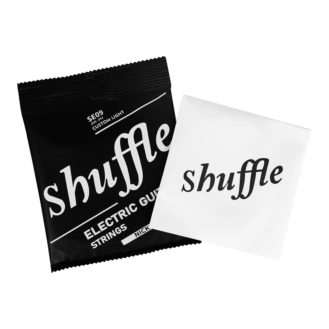 Shuffle electric guitar strings SE09 Electric guitar set, high carbon steel core nickel steel wound, a set of 6 guitar strings