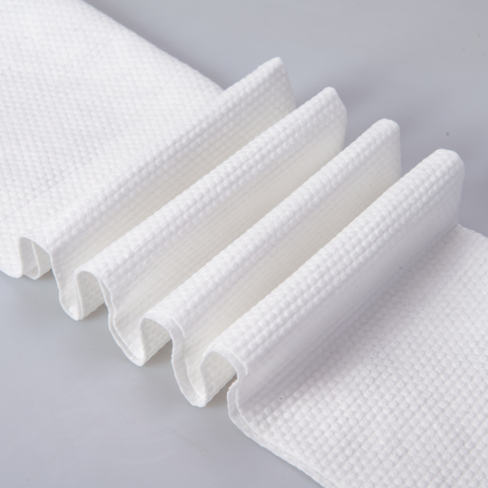 Disposable Pearl Spunlaced Non-Woven Towel Dry Hair Towel Foot Towel Towel Barber Shop Towel Factory