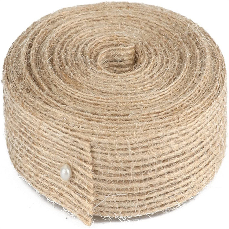 وشريط مصنوع من القماش الجني الجيد النوعية، وشريط تغليف الهدايا بالحفل Item Picture