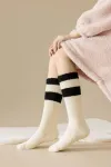 Coral fleece floor socks, non-shedding warm socks, women's mid-calf socks, thickened fleece sleep socks for winter, towel calf socks Specification image