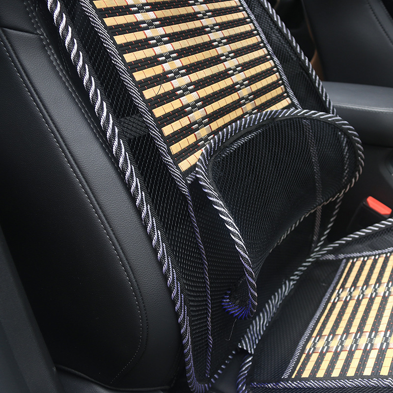 Manufacturers direct for summer bamboo general massage cushion breathable cushion car steel wire seat cushion cool cushion car seat cover Specification drawing
