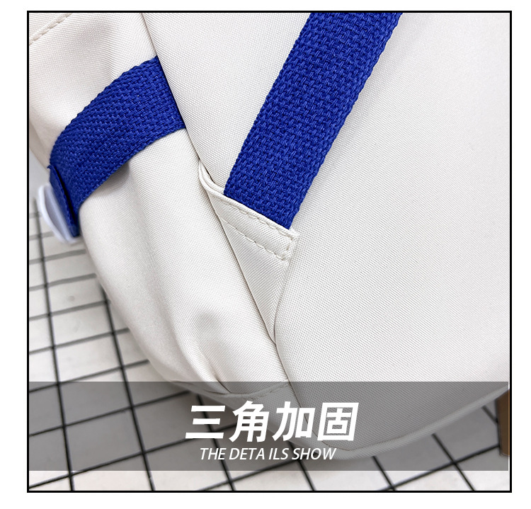 高中初中生小学生书包女日系大容量背包韩版ins复古简约双肩包男详情8