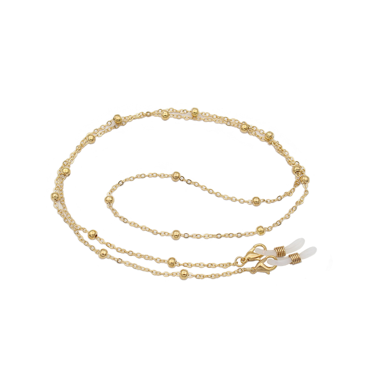 European and American personalized rice bead eyeglass chains, multi-functional Japanese and Korean mask anti-loss and anti-slip chains, eyeglass ropes factory wholesale Item Picture