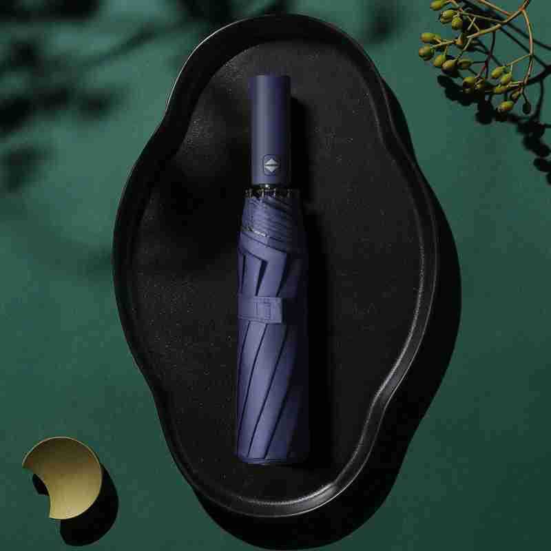 Fully automatic 10-bone umbrellas for sun protection and shading, custom-made logo gifts, outdoor folding umbrellas wholesale Application Scenario