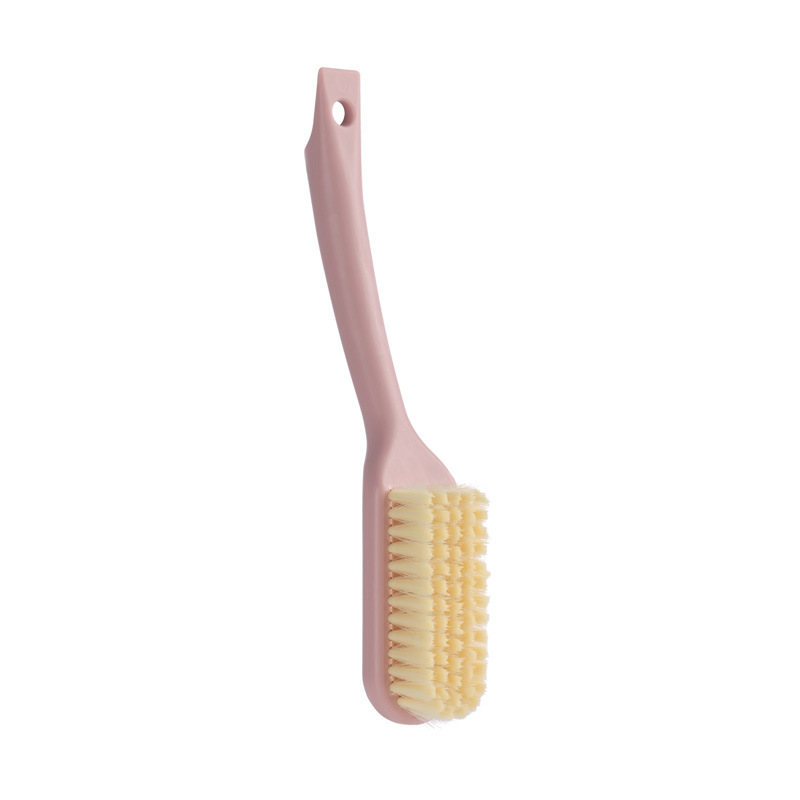 Household Long Handle Shoe Brush Can Be Hung Plastic Shoe Washing Brush Multi-Functional Plain Cleaning Brush Does Not Hurt The Soft Brush Item Picture