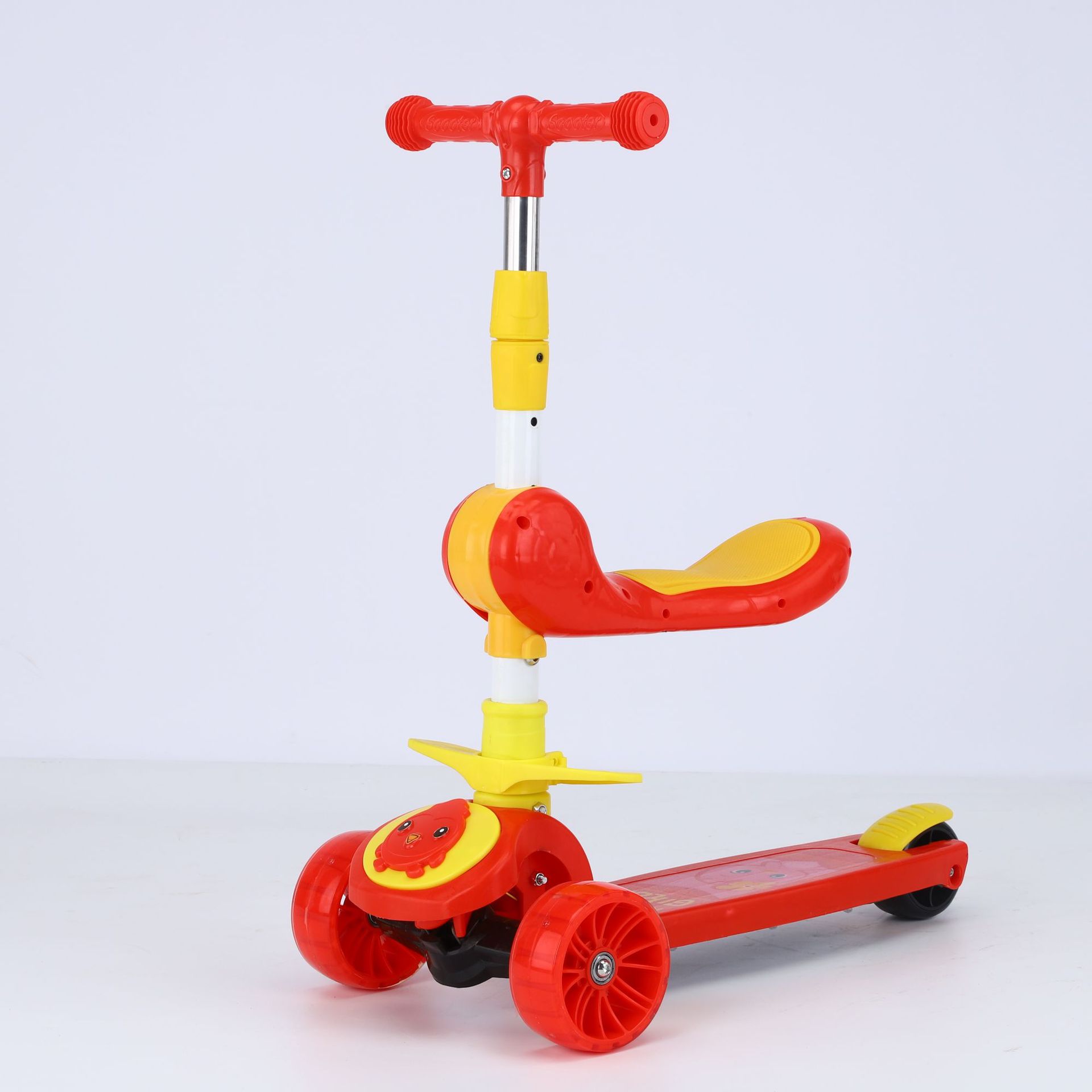 Children's Scooters 1-2-3-6-12 Years Old 3-In-1 Can Sit Yo-Yo Girl Boy Baby Child Scooter Item Picture