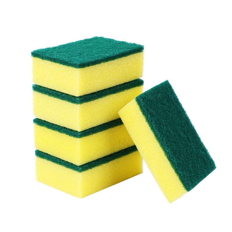 High-density dishwashing sponge, kitchen cleaning sponge Specification image