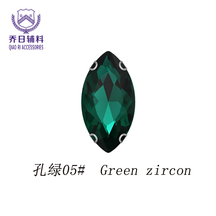 Factory wholesale D4*8 horseeye claw diamonds, diy glass crystal diamonds, headscarves, wedding dress accessories, shoe accessories, hand-sewn diamonds pic 5