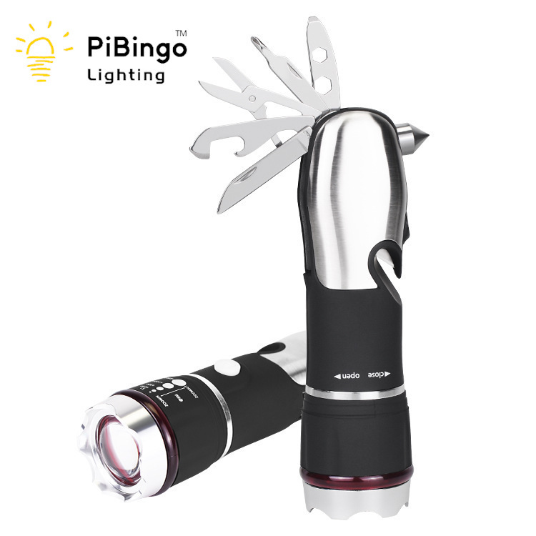 ED High-brightness, high-power telescopic focusing flashlight multi-purpose aluminum head tool Application Scenario