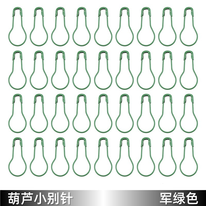 Cross-border metal gourd pin, gourd-shaped small pin, DIY colorful marker buckle, clothing sewing machine safety lock pic 14