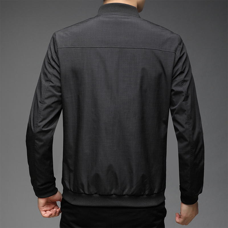 New men's jackets, men's spring and autumn coats, men's versatile casual tops, baseball jackets, business fit, large sizes, trendy Application Scenario