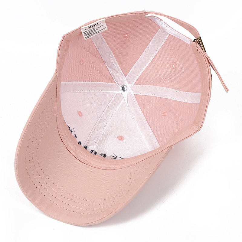 Summer outdoor men's and women's baseball caps, big head caps, sunshade baseball caps, versatile and fashionable sun protection caps with embroidered English letters Application Scenario