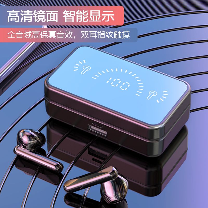 The best-selling mirror-finish S20 Bluetooth headphones M88, M90, M10, M19, F9-5x15, AIR31, and AIR39 wireless headphones for foreign trade
