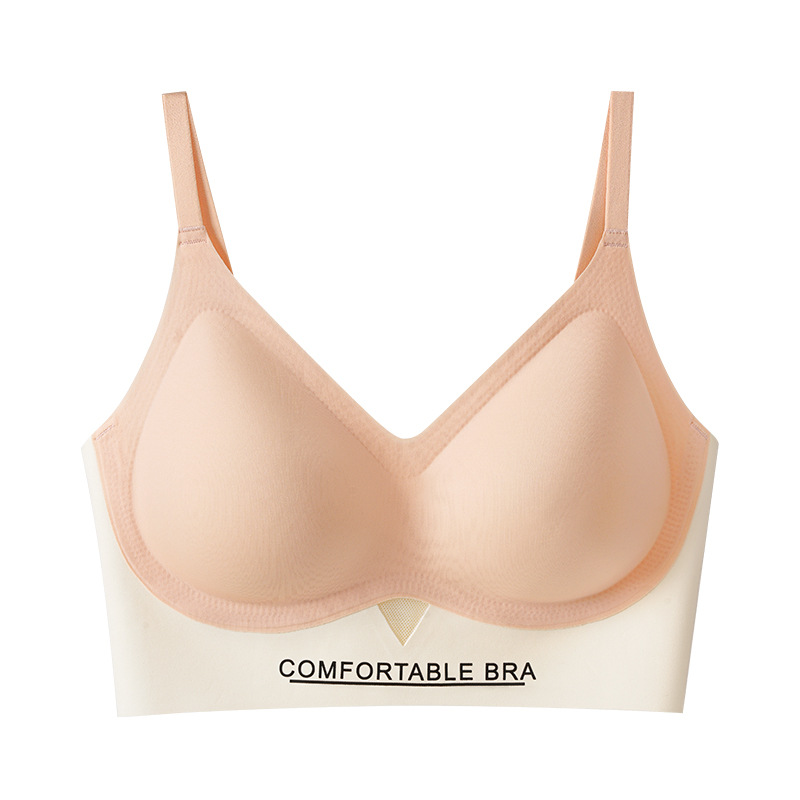 Buxoba 2023 Autumn And Winter Seamless Undergarments Without Underwire Laika Strap Adjustable Letter Beauty Back Sports Underwear Item Picture