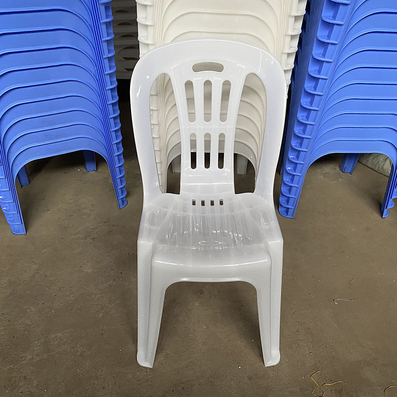 加厚外贸沙滩椅塑料椅子成人展会凳子夜市烧烤摊大排档教堂椅子详情图3