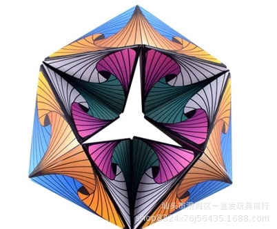 抖音立体百变白底实物图