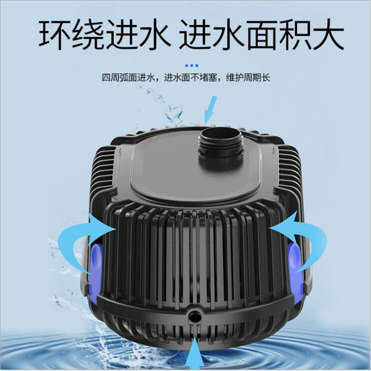 Grid pond CHP fish pond water circulation system filter pump pump circulation oxygenation small filter filter fountain Specification drawing