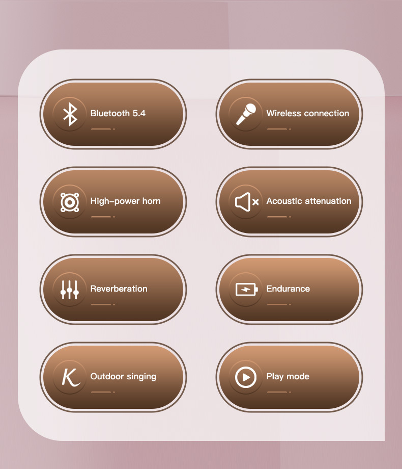 跨境热销无线蓝牙小音箱便携家庭户外唱歌专用话筒音响一体麦克风详情8