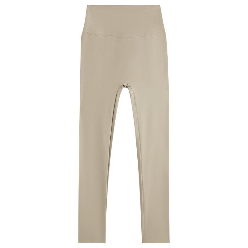 2023 new Shark pants for women's spring, thin, seamless, high-waisted, slimming yoga base Barbie pants Item Picture