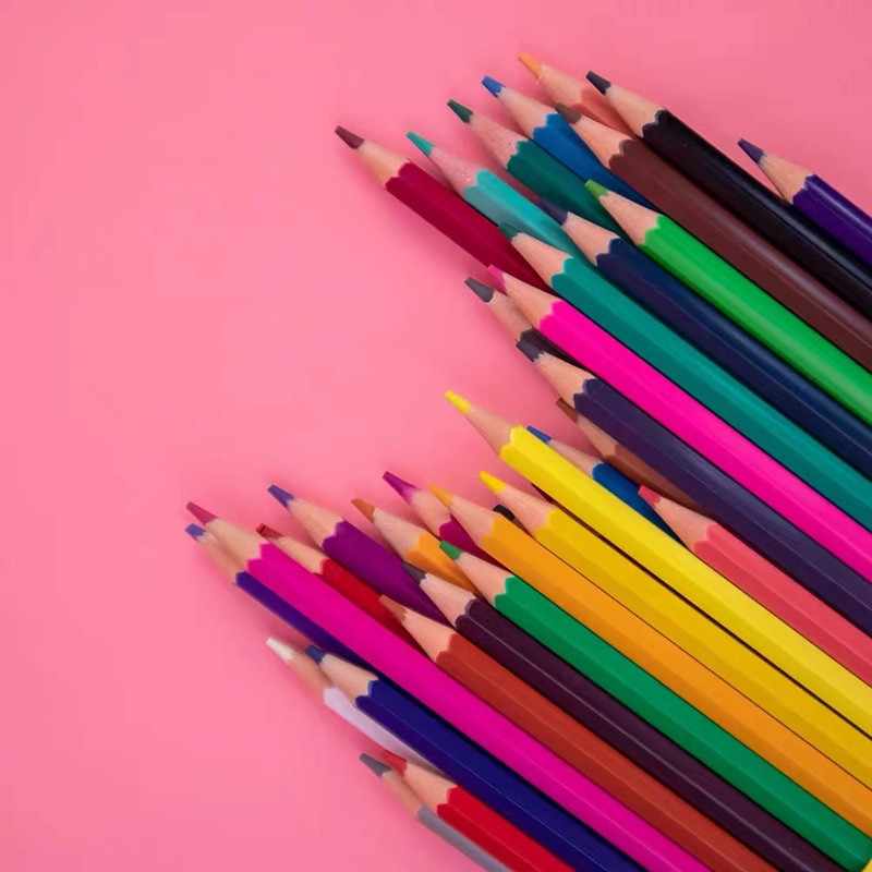 Wholesale 12-color pencils, children's drawing pens, long-handled colored pencils, 2-yuan student supplies Specification image