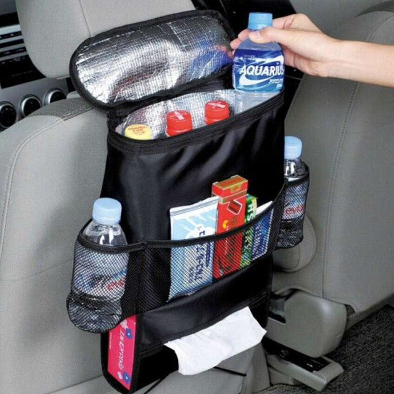 多功能汽车座椅收纳袋 冰包椅背袋保温款置物袋冰袋包详情图1