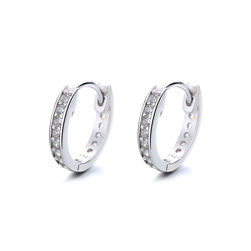 أزرار الأذن الصفراء من الفضة الكورية Item Picture